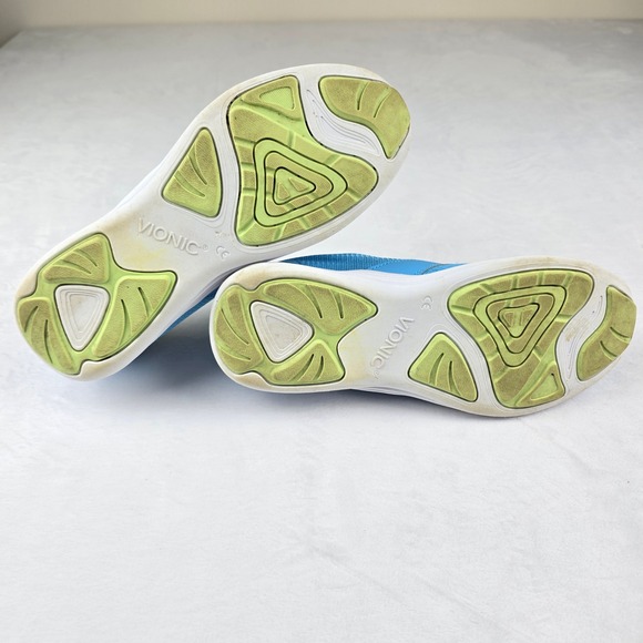 Vionic Maeve Athletic Shoes Womens Size 7 Blue Lace Up Sneakers Comfort - Picture 6 of 8